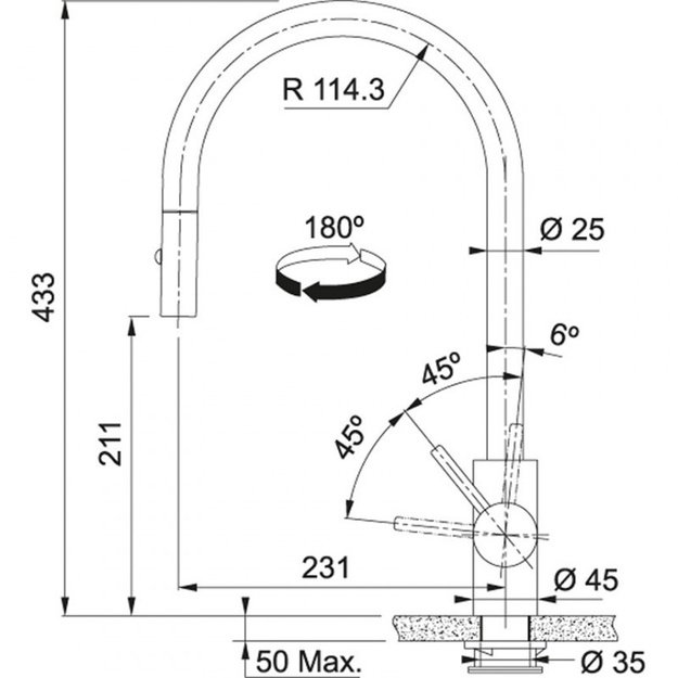 FRANKE Eos Neo 115.0628.254, vario
