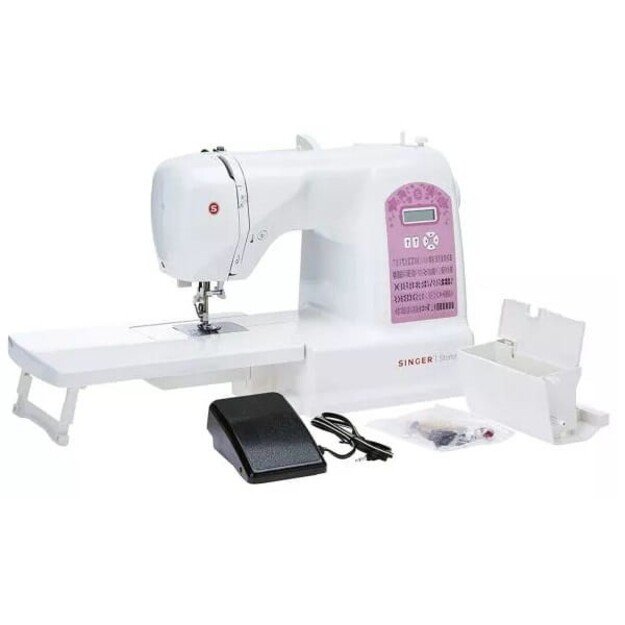 Sewing machine | Singer | STARLET 6699 | Number of stitches 100 | Number of buttonholes 7 | White 2