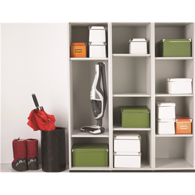 Gorenje | Vacuum cleaner | SVC180FW | Handstick 2in1 | Handstick | 18 V | Operating time (max) 50 min | White | Warranty 24 mont 2