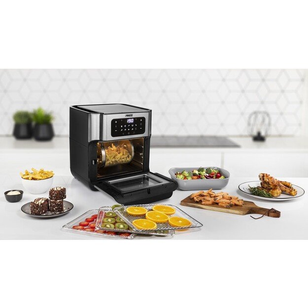 Princess | Aerofryer Oven | 182065 | Power 1500 W | Capacity 10 L | Black/Stainless Steel 51
