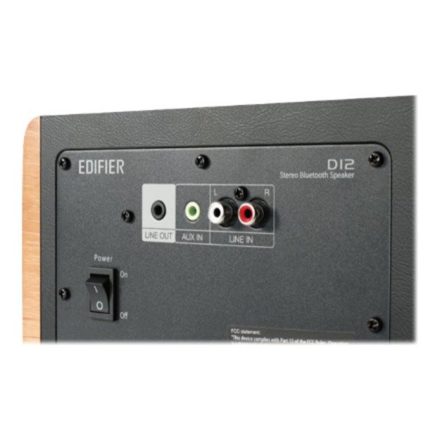 Edifier | Small Powered Speaker | D12 | Bluetooth | Wireless connection
