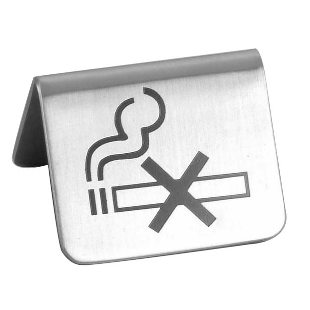 No smoking sign, 5.3x3.5 cm