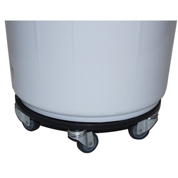 38 cm basket DE-23110 mobile base, black