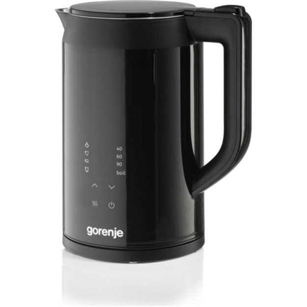 Gorenje Kettle | K17DWDII | Electric | 2200 W | 1.7 L | Stainless Steel | 360&deg; rotational base | Black