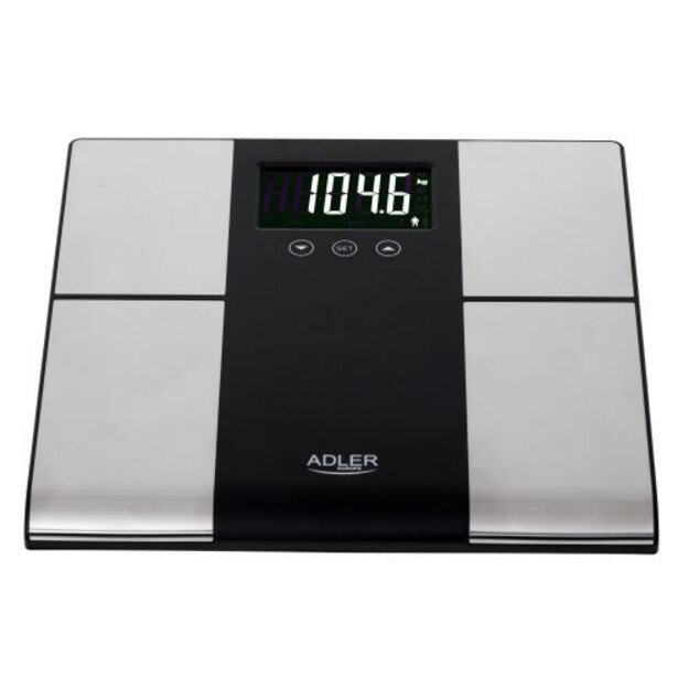 Adler | Bathroom scale with analyzer | AD 8165 | Maximum weight (capacity) 225 kg | Accuracy 100 g | Body Mass Index (BMI) measu 3