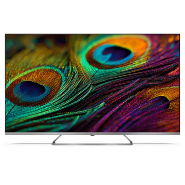 Sharp 4K QLED MiniLED TV | 50JP7265E | 50 | Smart TV | Google TV | UHD | Silver 9