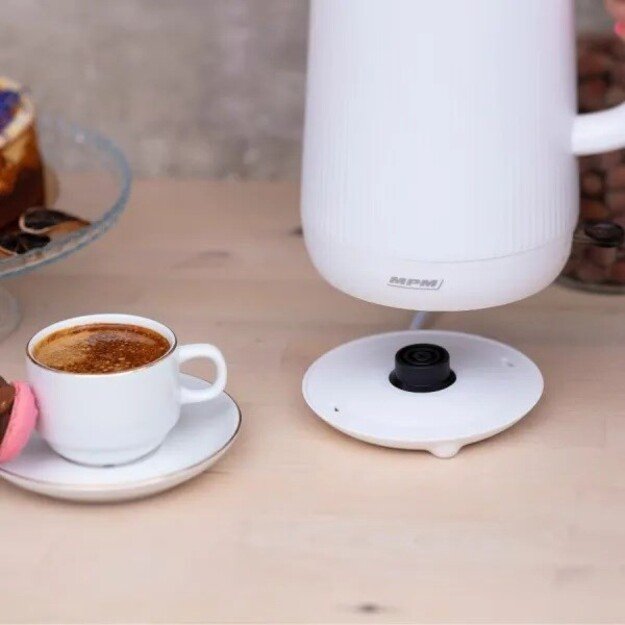 MPM MCZ-115 electric kettle 1.5 L 1800 W White 3