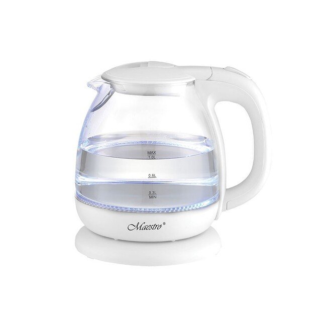 Kettle 1l MR-055-WHITE MAESTRO