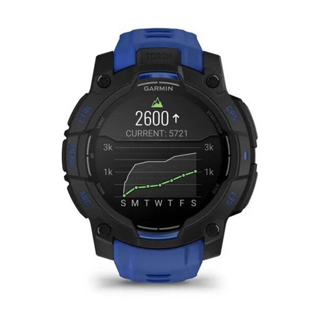 Garmin Instinct 3 3.05 cm (1.2 ) AMOLED 45 mm Digital 390 x 390 pixels Black GPS (satellite) 1