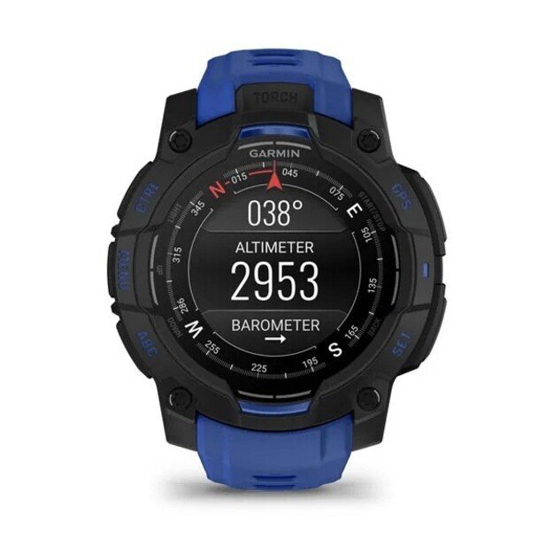 Garmin Instinct 3 3.05 cm (1.2 ) AMOLED 45 mm Digital 390 x 390 pixels Black GPS (satellite) 2