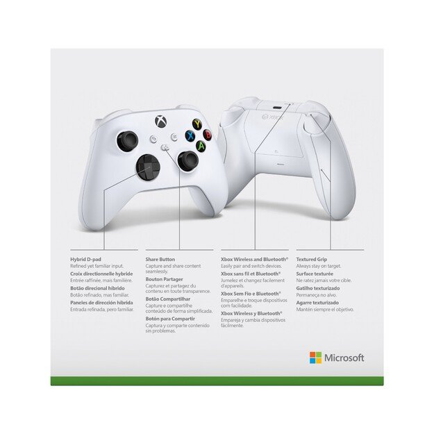 Microsoft XBOX Series Wireless Controller robot white 1