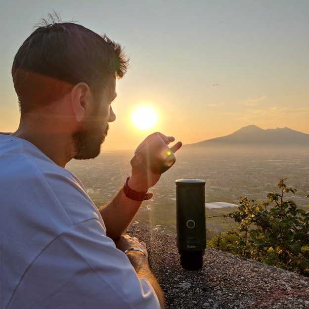 OUTIN NANO rankinis espresso kavos aparatas, pilka 7