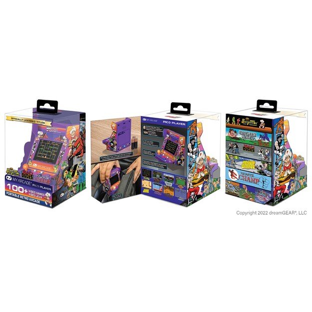 MY ARCADE Pico Player ,,Data East Hits&quot ne&scaron;iojama žaidimų konsolė 4