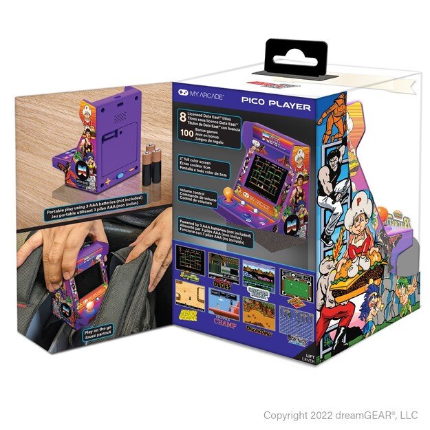 MY ARCADE Pico Player ,,Data East Hits&quot ne&scaron;iojama žaidimų konsolė 6
