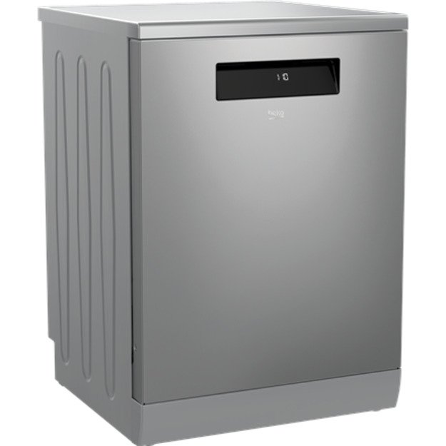 BEKO Dishwasher | DEN48530X | Freestanding | Width 60 cm | Number of place settings 15 | Number of programs 8 | Energy efficienc 7