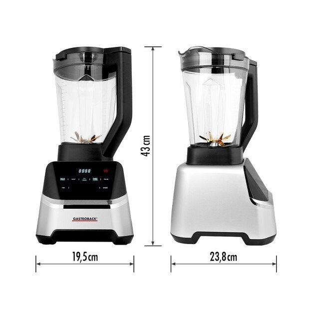 Gastroback 40987 Design Multi-Power Blender Mix & Soup 2000 W 9