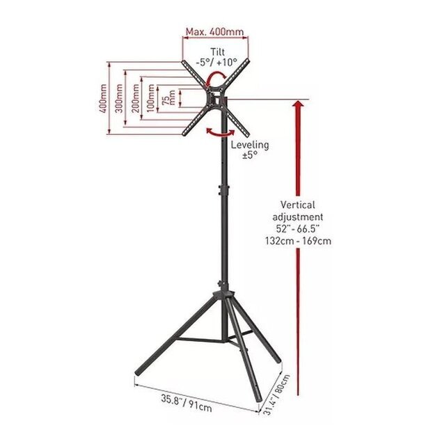 BARKAN TP310 13 -65  TV, pasukamas, trikojis