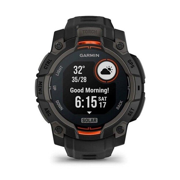 Smartwatch GARMIN Instinct 3 45mm SOLAR Black 4