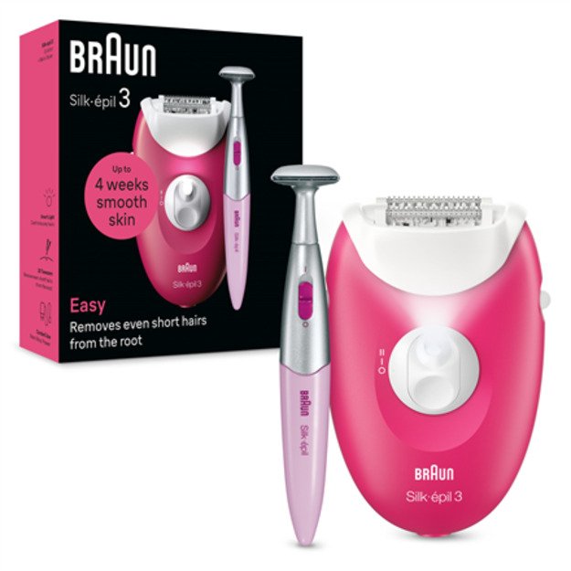 Braun Silk-&eacute;pil 3 Silk-epil 3 SE3-202 Epilator
