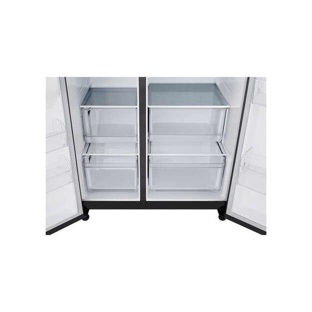 LG Refrigerator | GSBC40EPPE | Energy efficiency class E | Free standing | Side by side | Height 179 cm | No Frost system | Frid 4