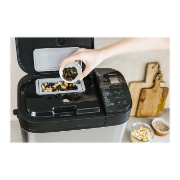 Panasonic | Bread Maker | SD-YR2550 | Power 550 W | Number of programs 31 | Display Yes | Black/Stainless steel 6