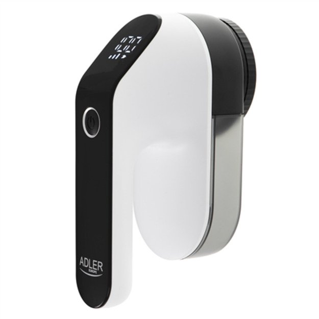 Adler | Lint remover LCD | AD 9618 | White/Black | Rechargeable battery 9