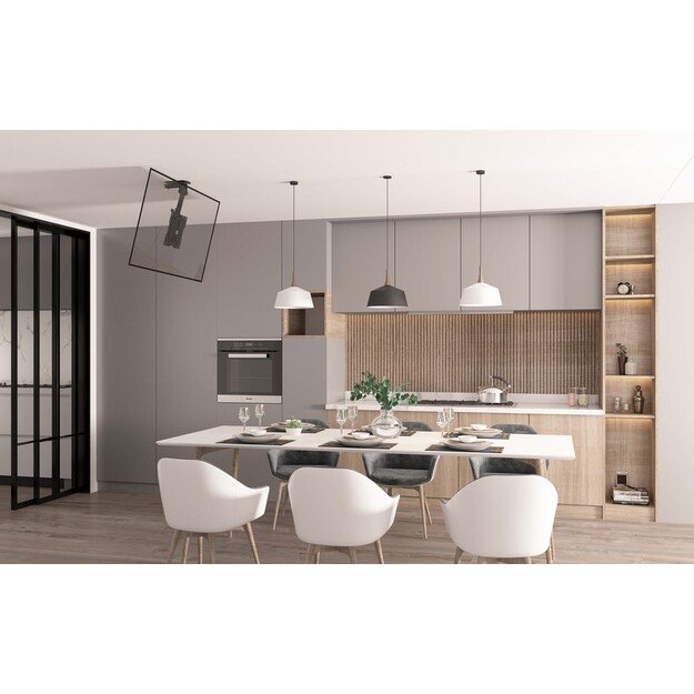 Gembird CM-43ST-01 Full motion TV ceiling mount, 19  - 43 , black 6