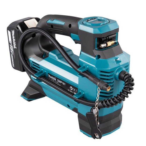 Minikompresorius 18V be akumuliatoriaus DMP181Z MAKITA 7