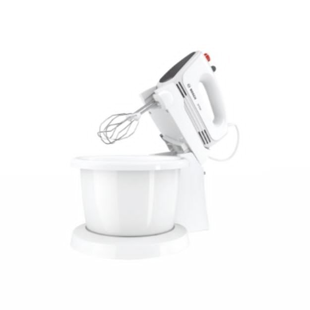 Bosch | Mixer | CleverMixx MFQ2600G | Mixer with bowl | 375 W | Number of speeds 4 | Turbo mode | White