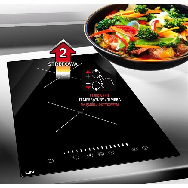 Induction cooktop LI-A23511 3500 W Black 3