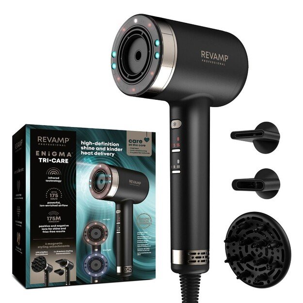 Revamp DR-7250-EU Tri-Care Infrared Ionic Hair Dryer 8