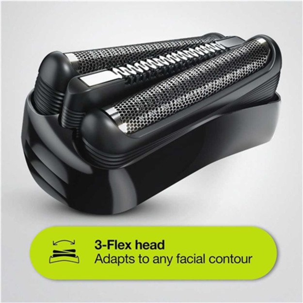 Braun Shaver | 300BT Series 3 | Operating time (max) 30 min | NiMH | Black 1
