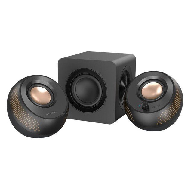 Creative Labs Creative Pebble X Plus speaker set 30 W Universal Black 2.1 channels Bluetooth 3
