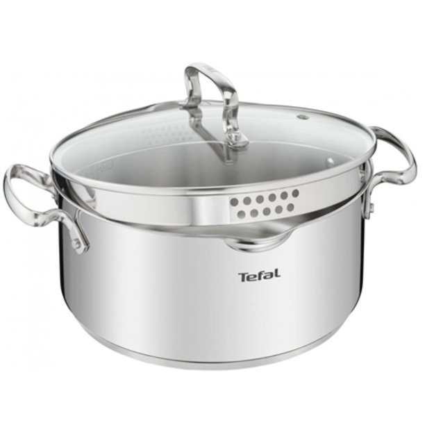 TEFAL | Pot | G7194355 Duetto+ | 2 L | 18 cm | Stainless steel | Dishwasher proof | Lid included