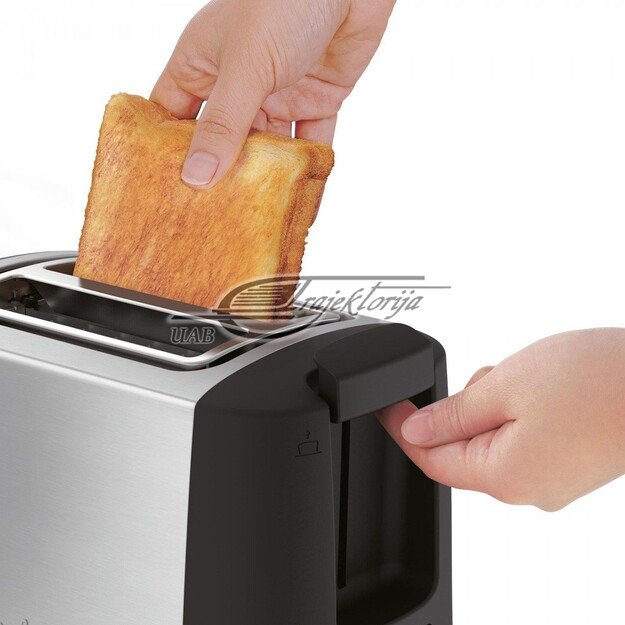 TEFAL | Toaster | TT340830 | Number of slots 2 | Housing material Stainless steel | Stainless Steel/Black 4