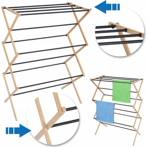 PROMIS ANCONA clothes dryer, wood 4