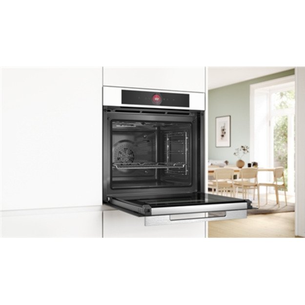 Bosch | Oven | HBG7721W1S | 71 L | Electric | Pyrolysis | Touch control | Height 59.5 cm | Width 59.4 cm | White 5