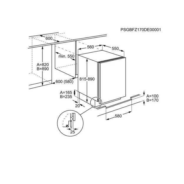 ELECTROLUX LXB2AE82S