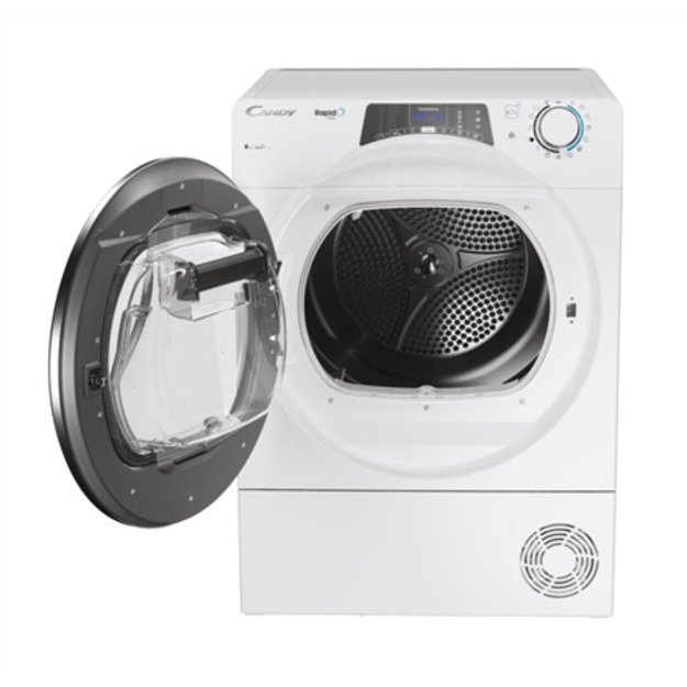 Candy | RPE H8A2TCBE-S | Dryer Machine | Energy efficiency class A++ | Front loading | 8 kg | LCD | Depth 61.1 cm | Wi-Fi | Whit
