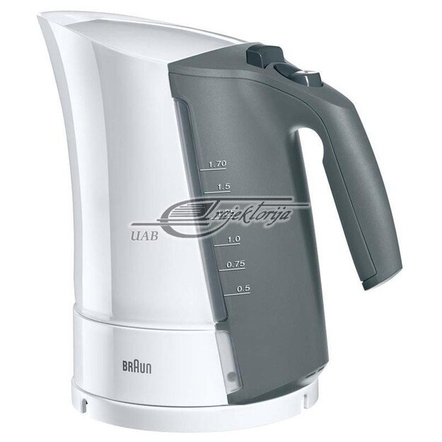 Braun | WK 300 | Standard kettle | 2200 W | 1.7 L | Plastic | 360° rotational base | White