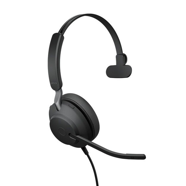 Jabra Evolve2 40 SE Headset Wired Head-band Office/Call center USB Type-C / USB Type-A Black