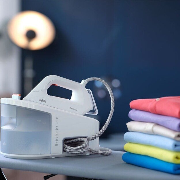 Braun CareStyle 3 IS3132WH 2400 W 2 L EloxalPlus soleplate Orange, White 1