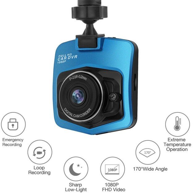 Minoni Dash Cam Car Camera Ultra HD 1440P 2.7 Inch 1