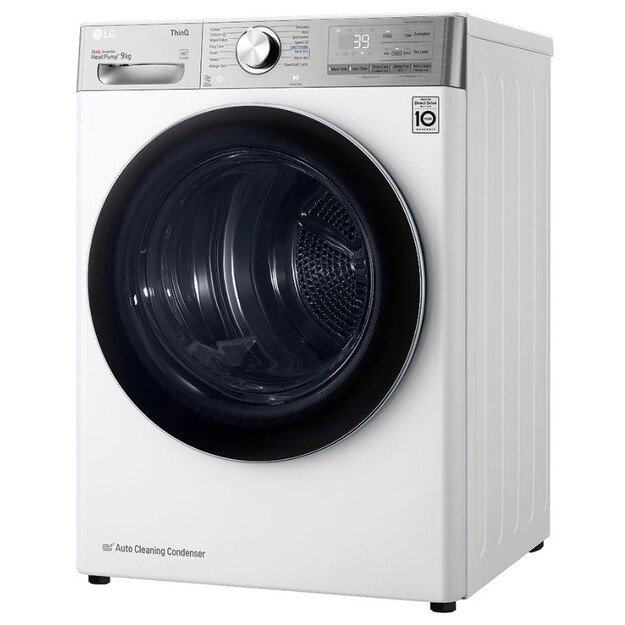 LG RH90V9AV2QR Drying machine, 9kg, A+++, white