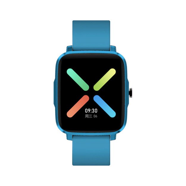 Kumi KU1 S smartwatch blue