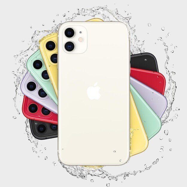 Apple iPhone 11 15.5 cm (6.1 ) Dual SIM iOS 14 4G 64 GB White