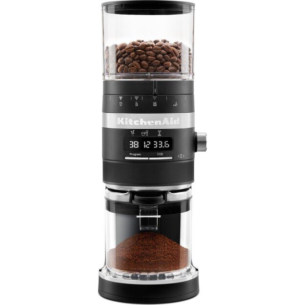 KitchenAid Coffee Grinder Artisan 5KCG8433EOB 150 W black