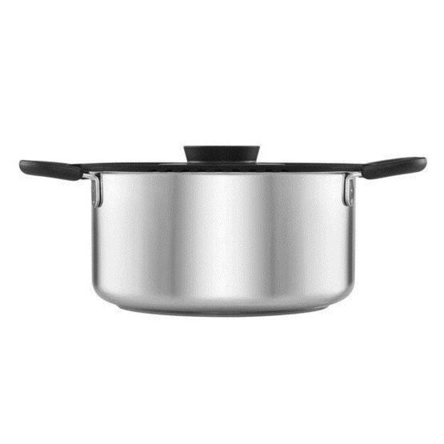 Fiskars 1026577 casserole dish Stainless steel Round 3 L