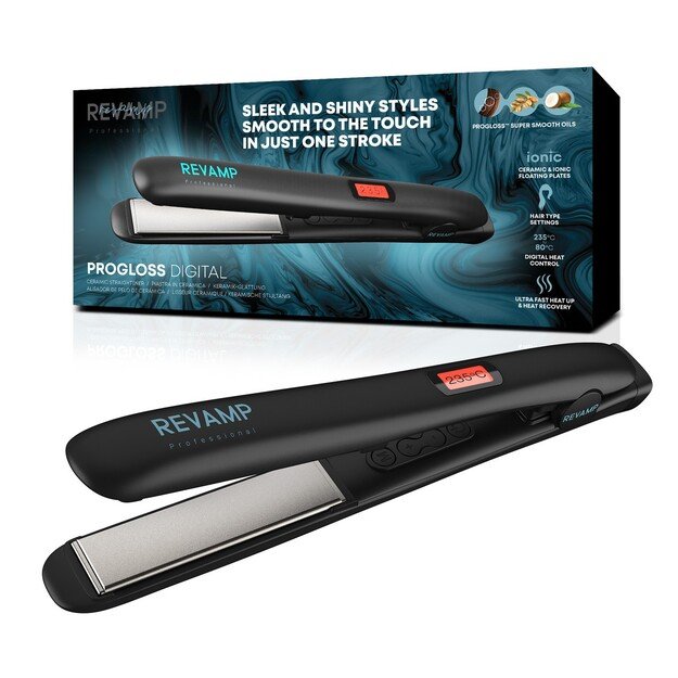 Revamp ST-1000-EU Progloss Digital Ceramic Hair Straightener