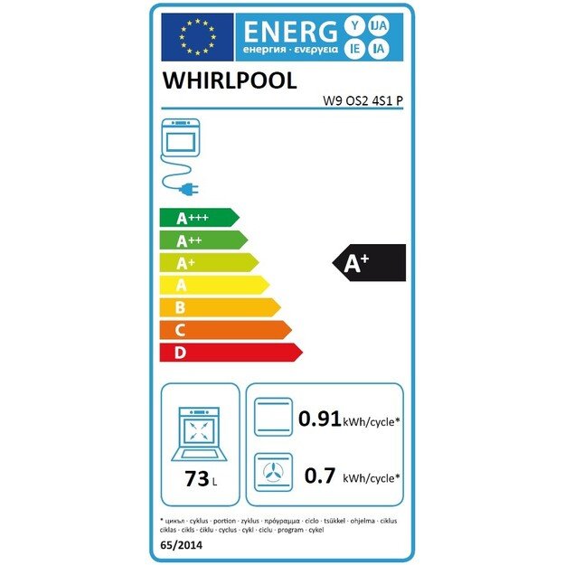 WHIRLPOOL W9 OS2 4S1 P